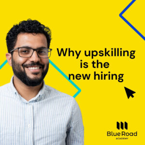 Canva Ad voor Blue Road Academy