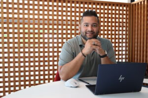 Een foto van de fotoshoot met Preventyf