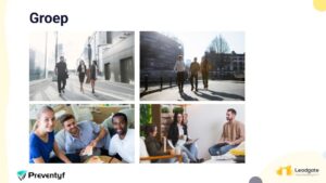 Moodboard voor de fotoshoot met Preventyf