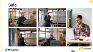 Moodboard voor de fotoshoot met Preventyf